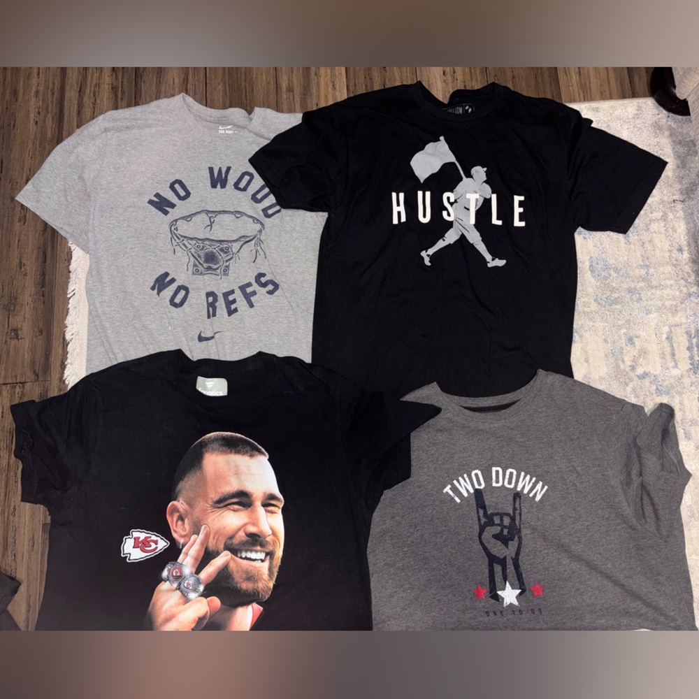 Men's Graphic tshirts baseballism, Nike and fanatics